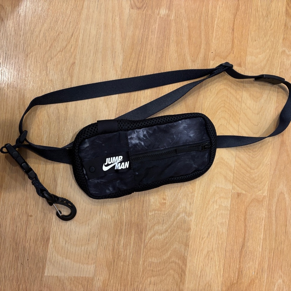 Air Jordan Black and White Belt Bag